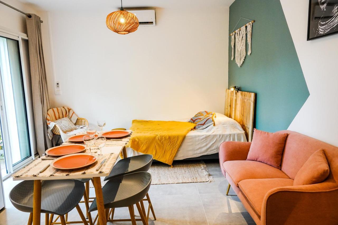 Le Sunset, Magnifique Studio Pieds Dans L'Eau, L'Ermitage Les Bains Filaos Exterior photo
